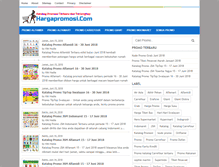 Tablet Screenshot of hargapromosi.com